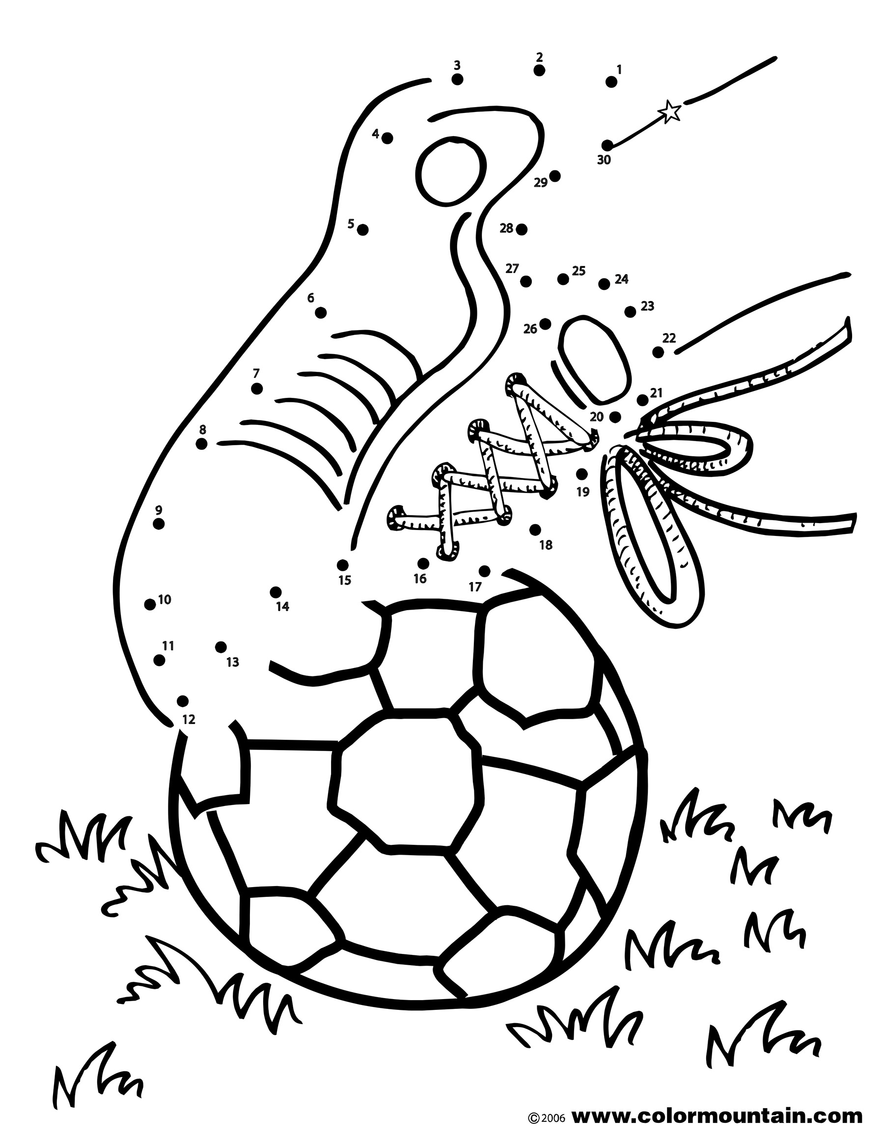 Soccer Activity Color Sheet 1800x2329 Soccer Activity Color Sheet