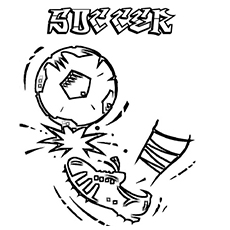 Soccer Coloring Pages 230x230 Soccer Coloring Pages