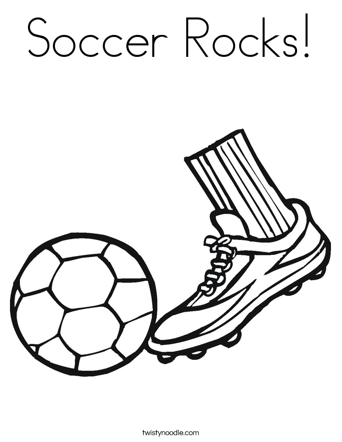 Soccer Rocks Coloring Page 685x886 Soccer Rocks Coloring Page