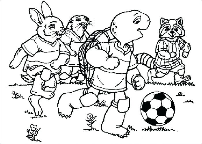 700x499 Soccer Coloring Pages