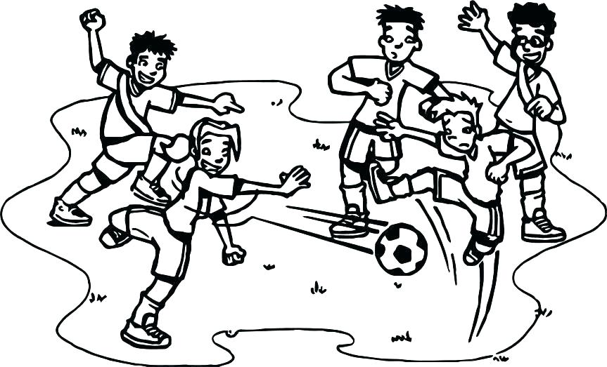 863x523 Soccer Coloring Page Soccer Coloring Pages To Print Soccer