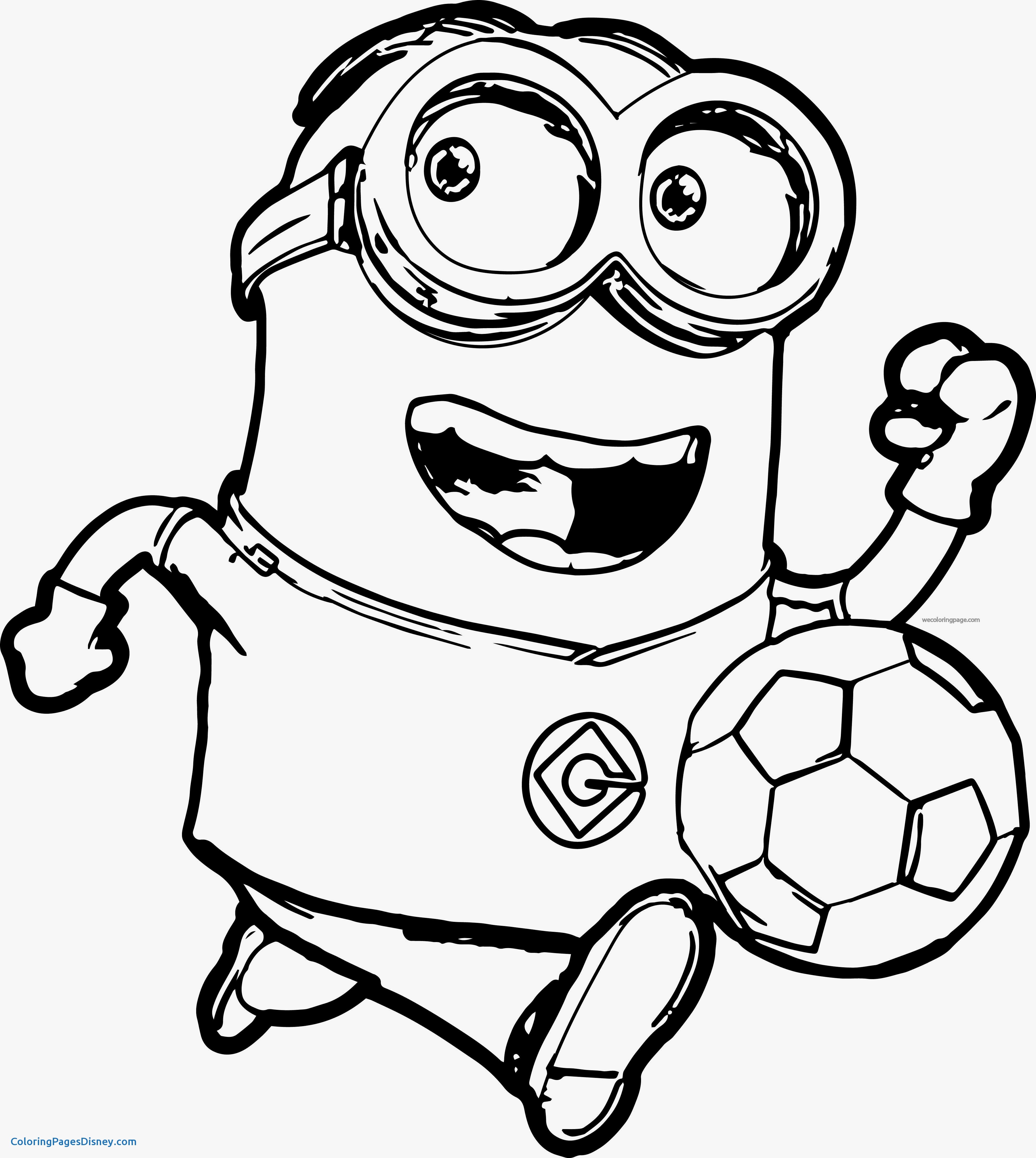 3945x4408 Soccer Coloring Pages Luxury Print And Color This Minions Coloring
