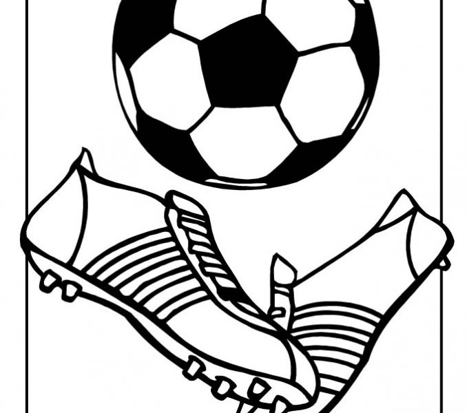 678x600 Football Colouring Pages To Print Coloring Pages