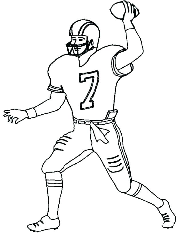 Football Player Coloring Pages Green Bay Packers Football Coloring 618x813 Football Player Coloring Pages Green Bay Packers Football Coloring
