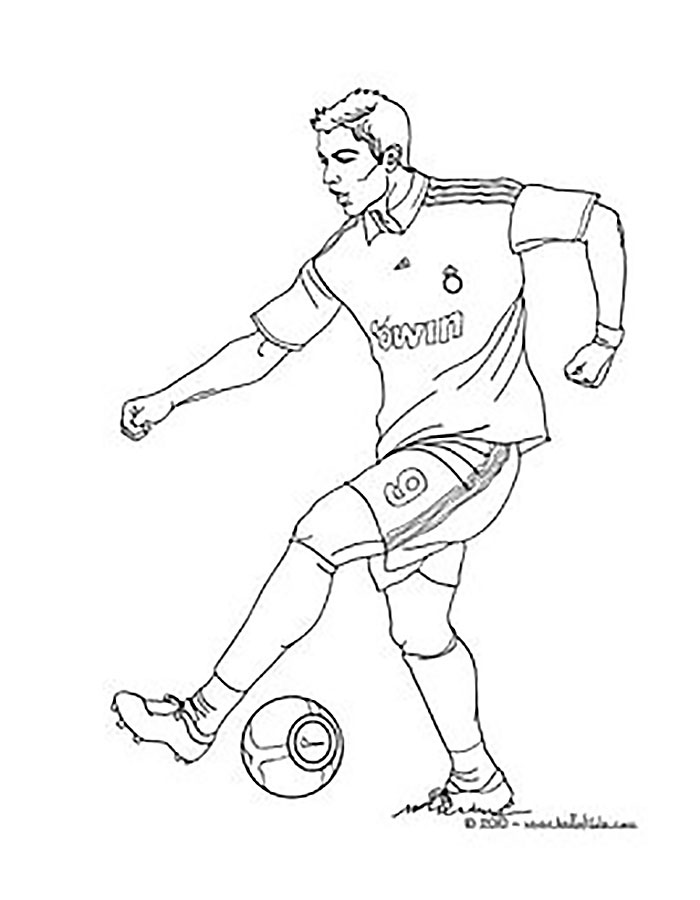 Soccer Player Coloring Pages 700x900 Soccer Player Coloring Pages