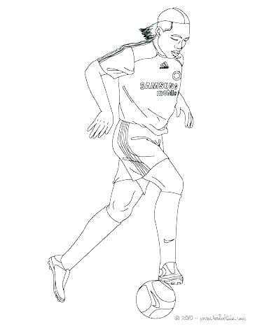 Football Player Coloring Page Soccer Player Coloring Pages Here 364x470 Football Player Coloring Page Soccer Player Coloring Pages Here