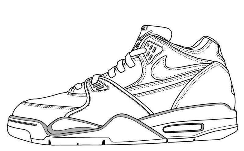 800x495 Cool Nike Coloring Sheets