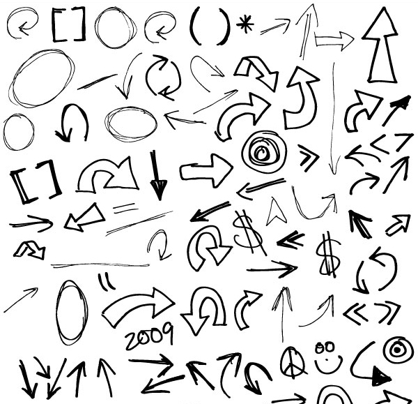 600x579 Drawn Symbol Vector Many Interesting Cliparts