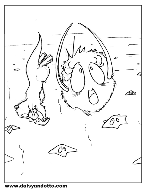 612x792 More Free Printable Daisy And Otto Coloring Pages Daisy And Otto