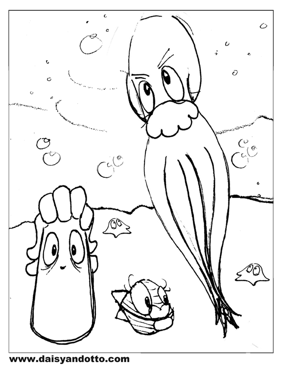 576x745 Ocean Animal Free Printable Coloring Pages Daisy And Otto