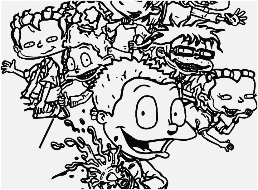 827x609 Coloring Pages Grown Up Pic Rugrats All Grown Up All Grown Up Soda
