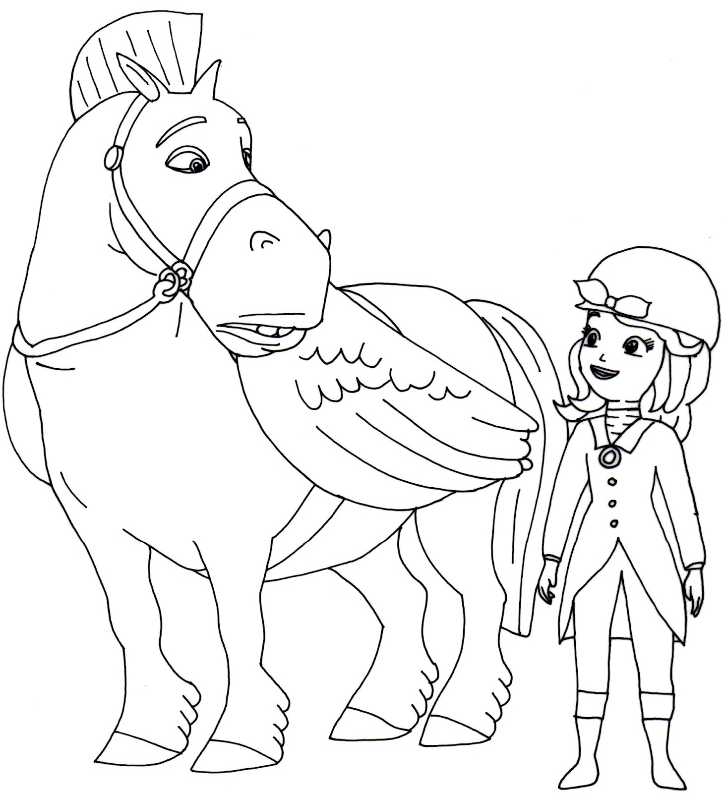 1458x1600 Sofia Coloring Pages Fresh Free Sofia The First Coloring Pages