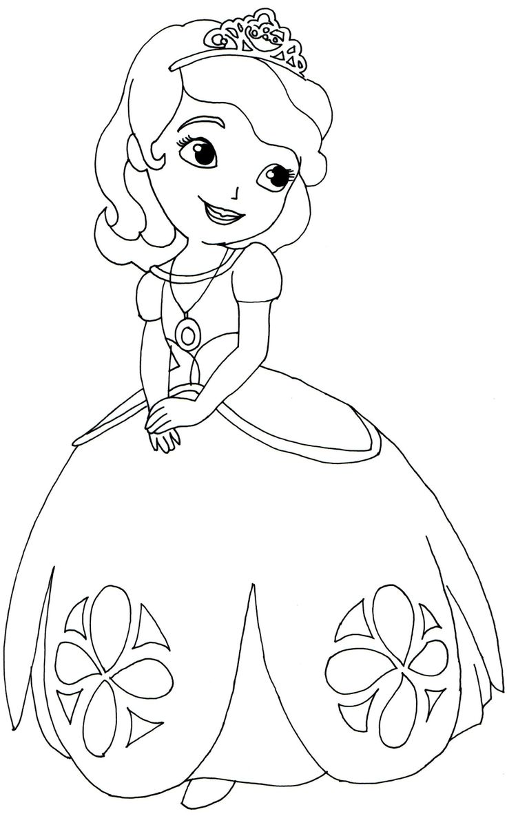 Sofia Coloring Pages Free