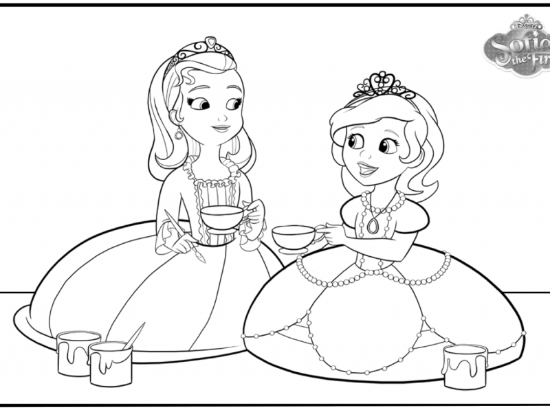 Unique Design Sofia Colouring Book Sofia The First Coloring Page 800x600 Unique Design Sofia Colouring Book Sofia The First Coloring Page