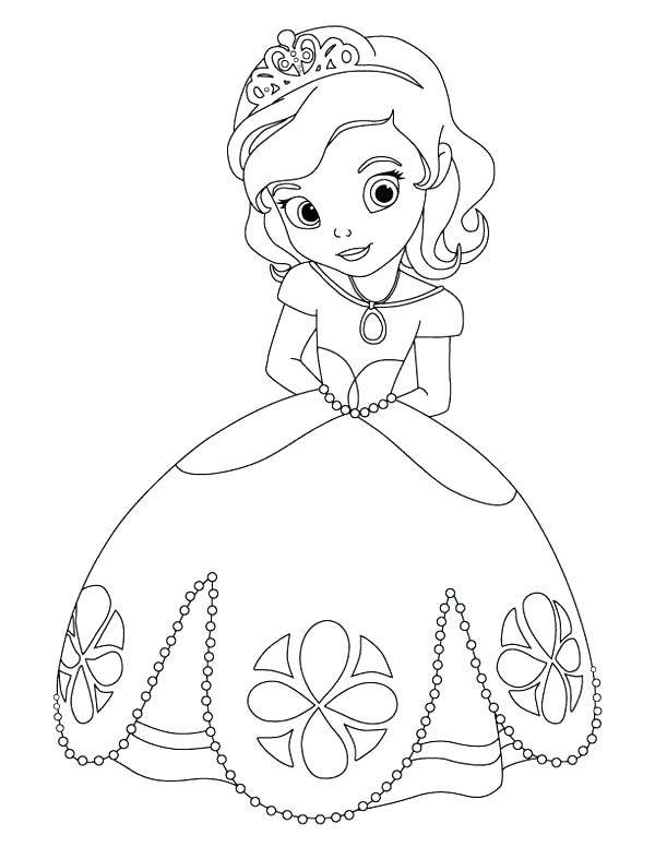 Free Sofia The First Coloring Pages 600x776 Free Sofia The First Coloring Pages