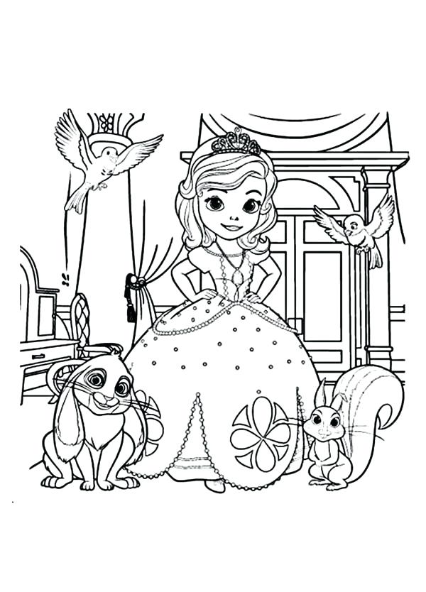 Sofia The First Coloring Pages Picture Of Princess And Friends 600x834 Sofia The First Coloring Pages Picture Of Princess And Friends