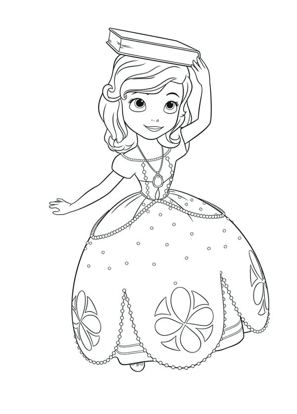 Princess Coloring Pages Coloring Princess Color Sheet Sofia 600x834 Princess Coloring Pages Coloring Princess Color Sheet Sofia