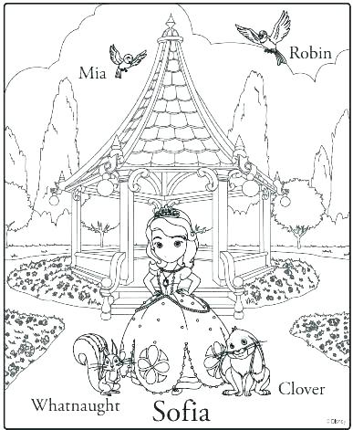 Sofia The First Color Pages Coloring Pages The First Coloring 387x471 Sofia The First Color Pages Coloring Pages The First Coloring