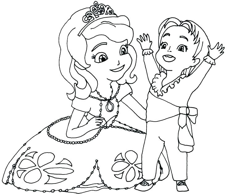 Sofia The First Coloring Pages Princess The First Coloring Pages 736x627 Sofia The First Coloring Pages Princess The First Coloring Pages