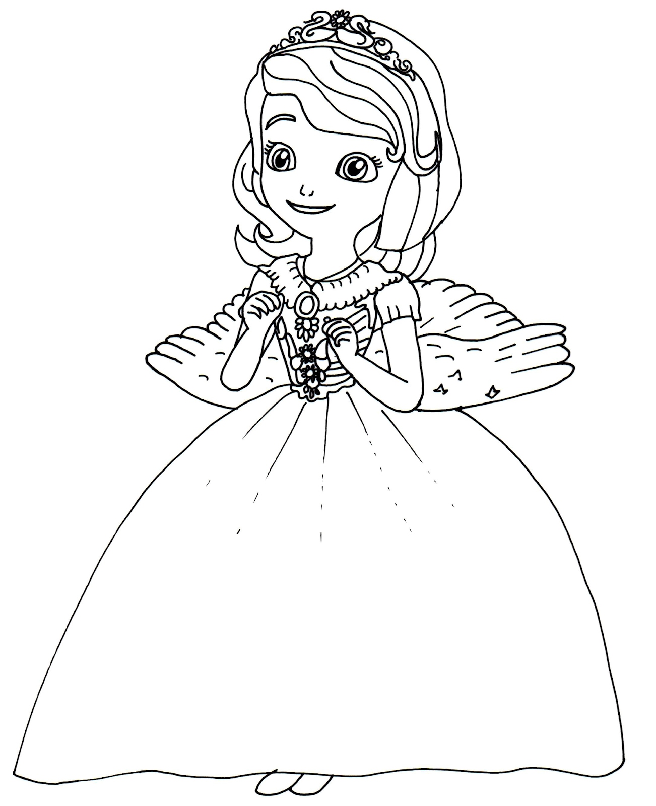 1302x1600 Sofia Coloring Pages New Sofia The First Coloring Pages Free