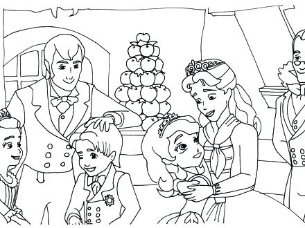 440x330 Sophia The First Coloring Page Princess Printable Coloring Pages
