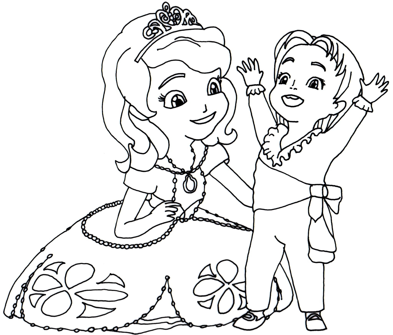 Sofia The First Disney Princess Coloring Pages at GetColorings.com ...