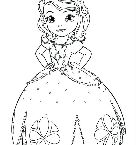Sofia First Coloring Book Also First Coloring Page 567x600 Sofia First Coloring Book Also First Coloring Page