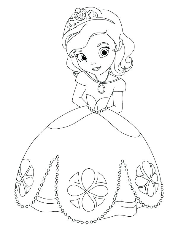 Sofia The First Coloring Page The First Coloring Pages Sofia 600x776 Sofia The First Coloring Page The First Coloring Pages Sofia