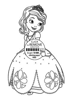 236x330 Sofia The First The Curse Of Princess Ivy Coloring Page Crafts