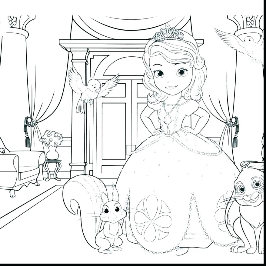 Sofia The First Printable Coloring Pages at GetColorings.com | Free ...