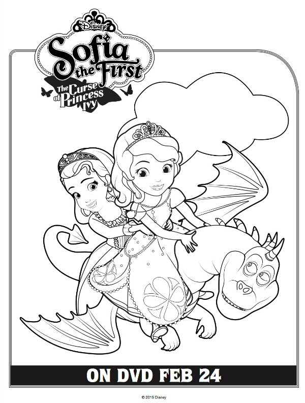 600x793 Free Printable Sofia The First Coloring Page Printable Coloring