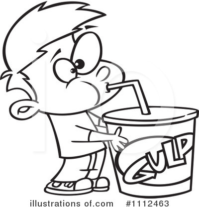 400x420 Drinking Clipart