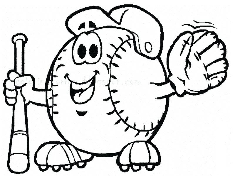 800x600 Softball Coloring Pictures Softball Coloring Pages To Print