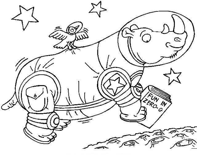 Animals Astronauts Coloring Pages Free Coloring Pages 640x522 Animals Astronauts Coloring Pages Free Coloring Pages