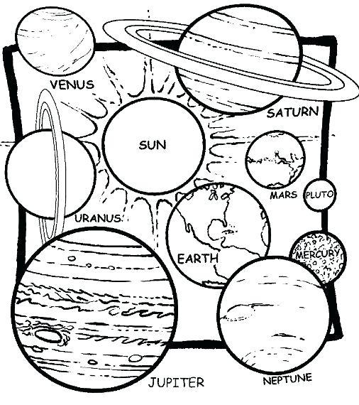 Educational Coloring Pages Solar System Coloring Pages Educational 506x570 Educational Coloring Pages Solar System Coloring Pages Educational