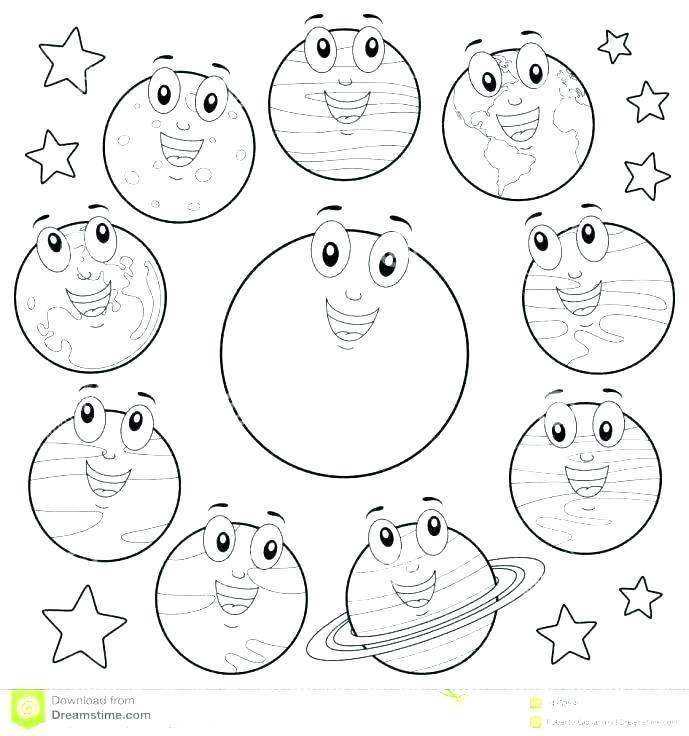 Solar System Coloring Pages Solar System Color Pages Solar System 689x736 Solar System Coloring Pages Solar System Color Pages Solar System