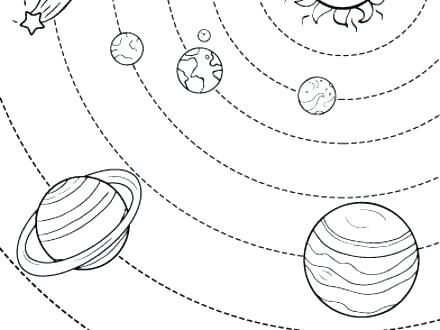 Solar System Coloring Pages Kindergarten at GetColorings.com | Free ...