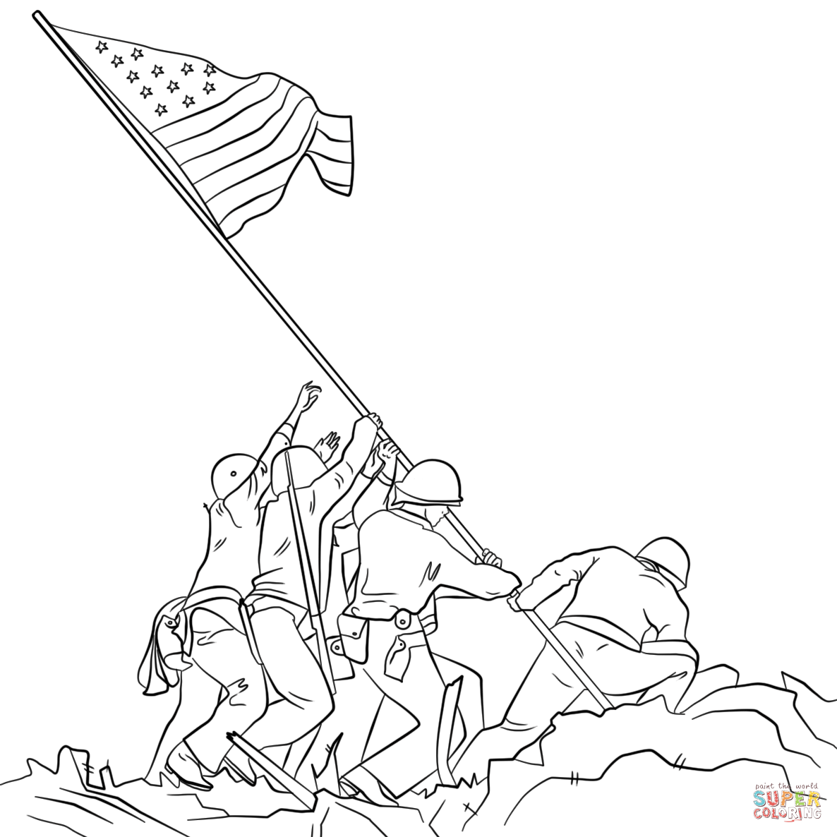 1186x1186 Interesting Soldier Colouring Pages Soldiers C