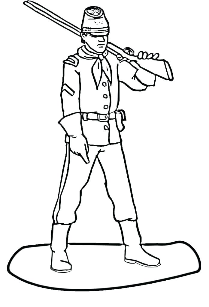 696x1024 Rebel Flag Coloring Pages Soldier Civil War Coloring Page History