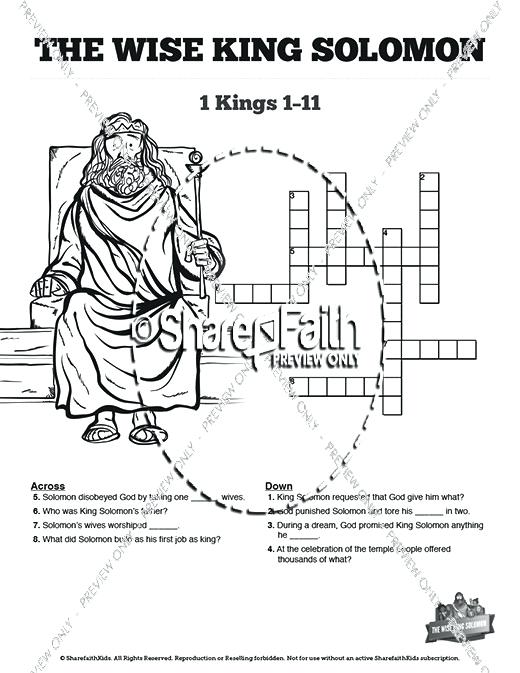 520x673 Solomon Asks For Wisdom Coloring Page The Wisdom Of School