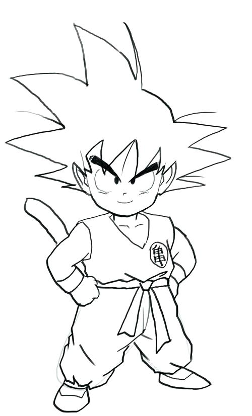 500x827 Goku Coloring Page Coloring Pages Coloring Page Manga Coloring