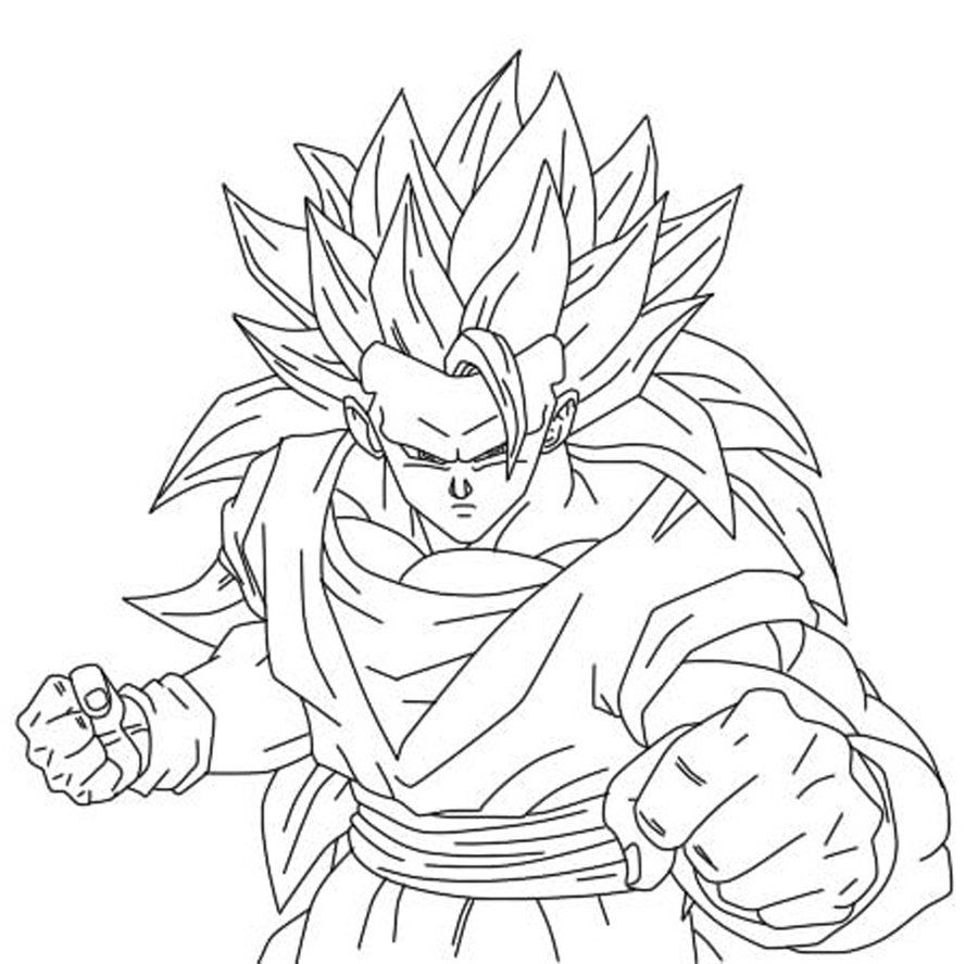 900x888 Dragon Ball Z Son Goku Put On Horse Dragon Ball Z Coloring Pages