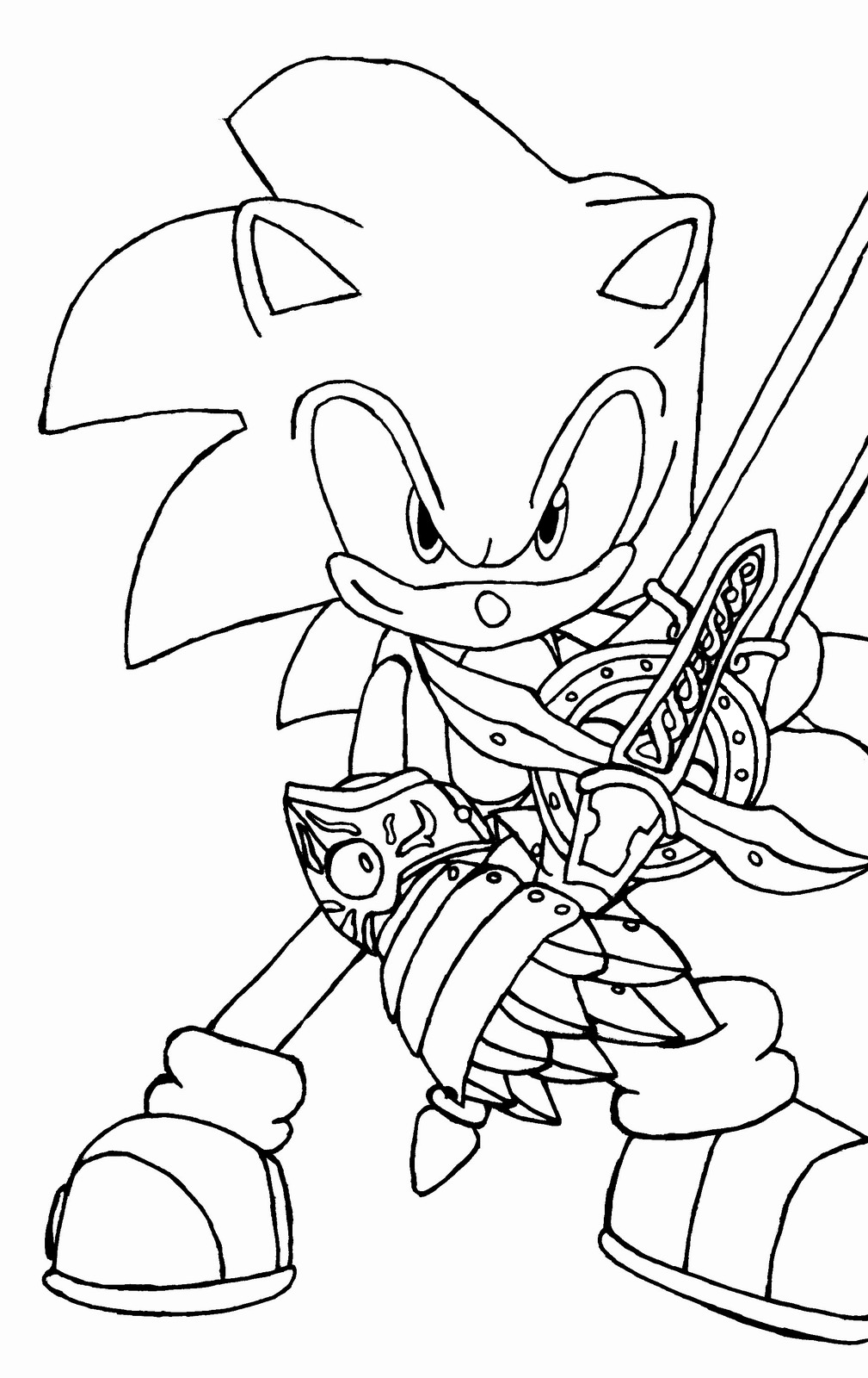 Sonic The Hedgehog Coloring Pages 1009x1600 Sonic The Hedgehog Coloring Pages