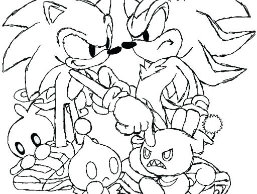 Sonic And Shadow Coloring Pages at GetColorings.com | Free printable ...