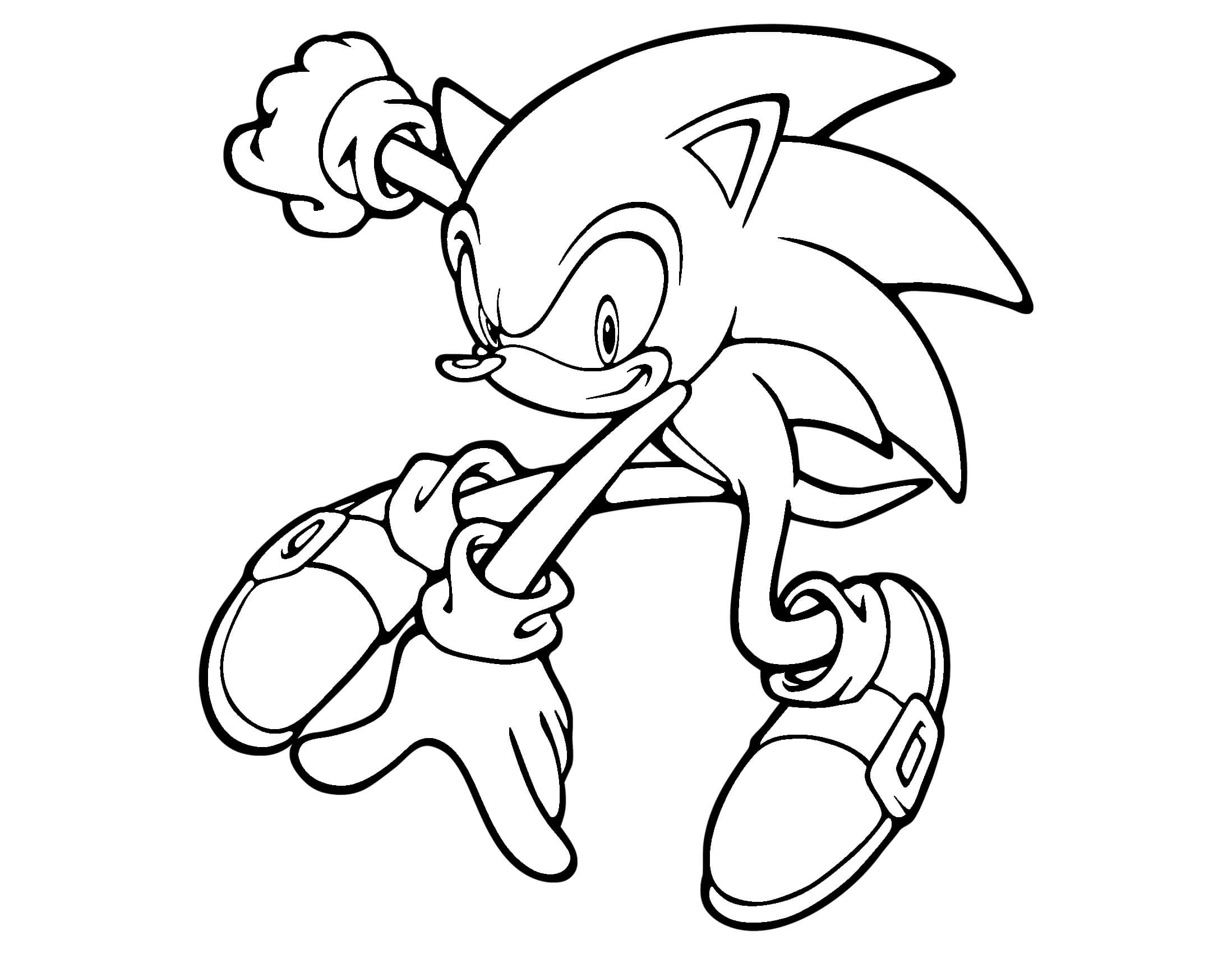 Sonic Coloring Pages 2197x1701 Sonic Coloring Pages