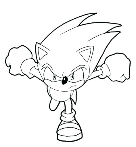 Coloring Pages Sonic 473x512 Coloring Pages Sonic