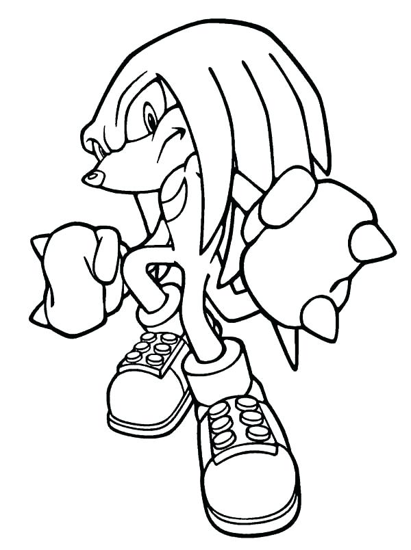 Knuckles Coloring Pages Sonic Coloring Page To Print Sonic 600x804 Knuckles Coloring Pages Sonic Coloring Page To Print Sonic