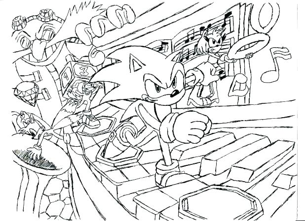 Free Printable Sonic The Hedgehog Coloring Pages Sonic Coloring 618x449 Free Printable Sonic The Hedgehog Coloring Pages Sonic Coloring