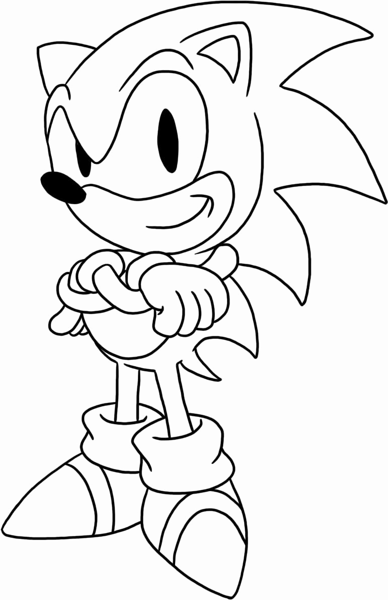 Colouring Pages To Print Awesome Sonic Coloring Pages Free 771x1190 Colouring Pages To Print Awesome Sonic Coloring Pages Free