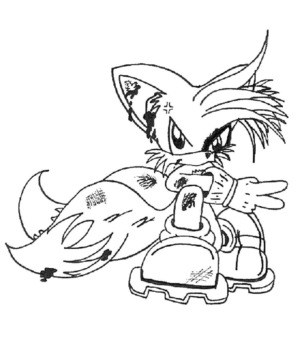Sonic The Hedgehog Coloring Pages 1050x1200 Sonic The Hedgehog Coloring Pages